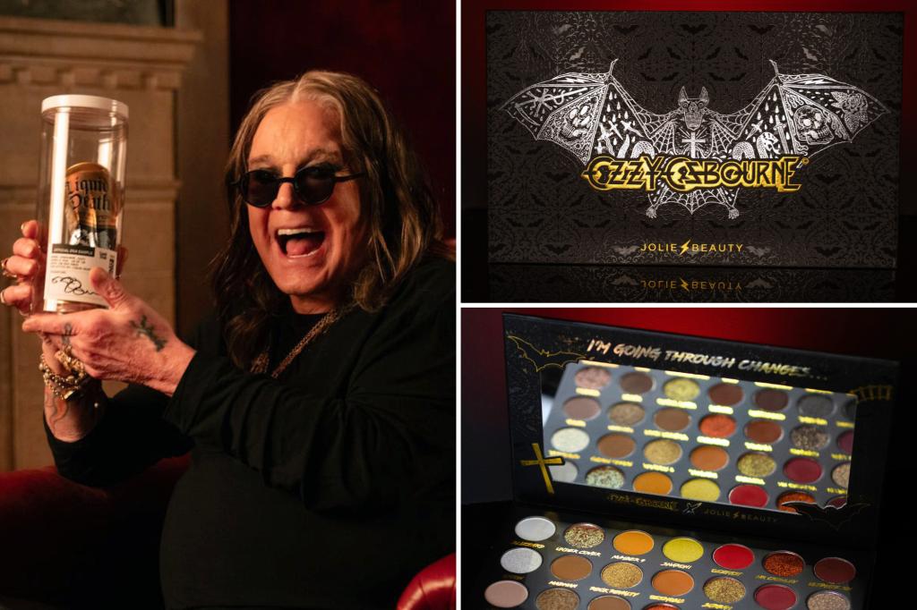 Ozzy Osbourne's distinctive but appropriate last business projects — featuring cans infused with his DNA