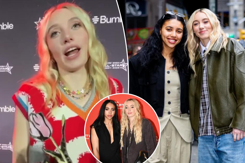 Paige Bueckers shares that she is in a relationship with former UConn teammate Azzi Fudd.