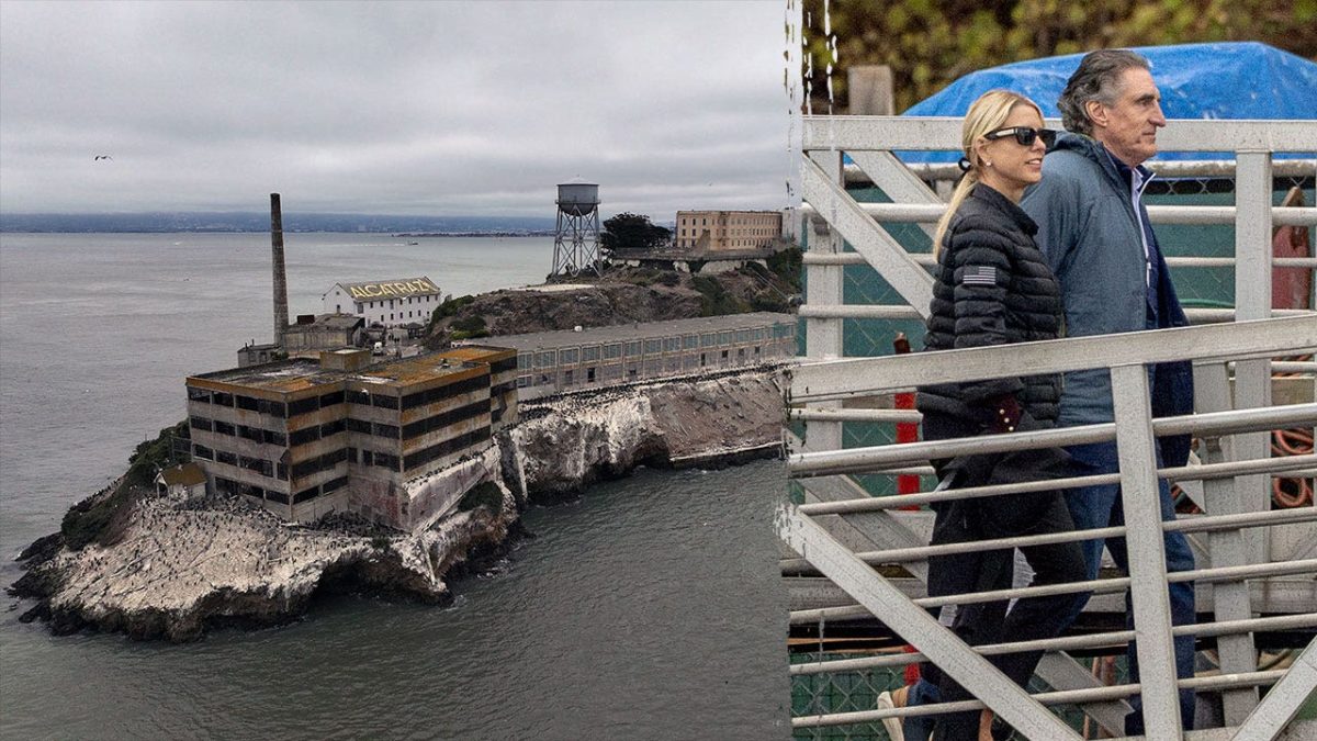 Pam Bondi and Doug Burgum's visit to Alcatraz looks into possible restoration.
