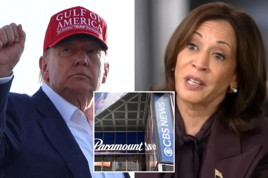 Paramount and CBS decide to pay Trump $30 million in the Harris 60 Minutes election interference case