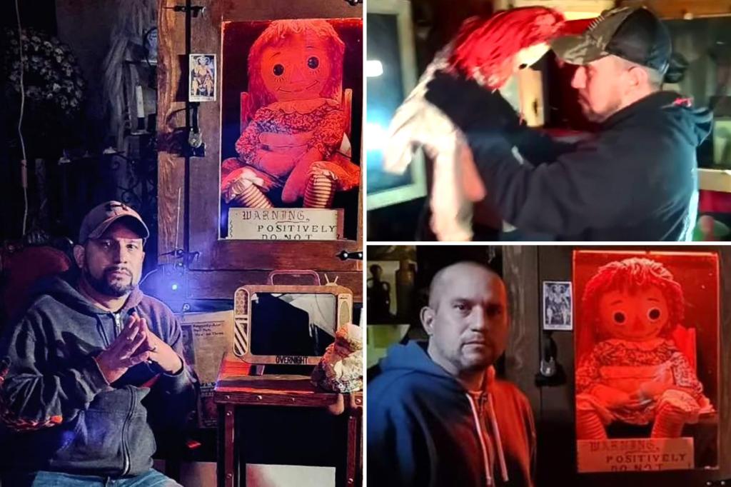 Paranormal investigator Dan Rivera passes away during tour of the 'Annabelle' haunted doll.