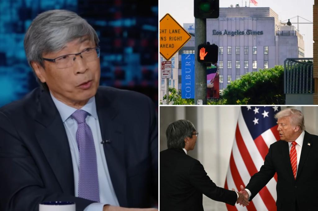 Patrick Soon-Shiong announces that the newspaper will become publicly traded.