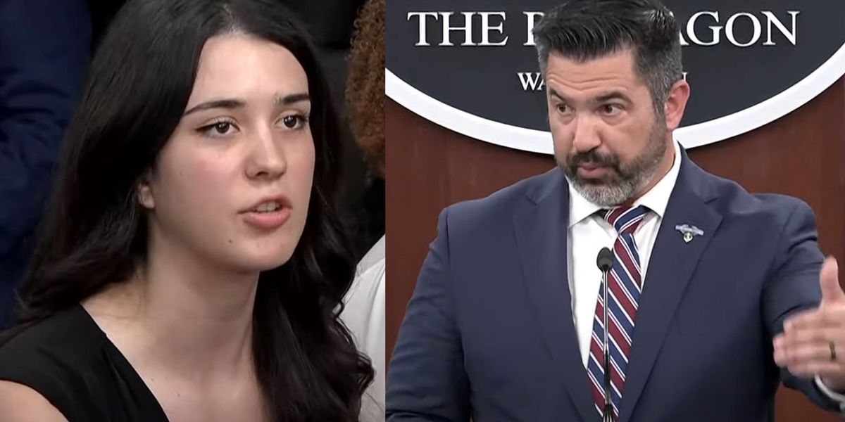 Pentagon spokesperson replies to Blaze News reporter about Ukraine, stating that cutting aid will strengthen Russia.