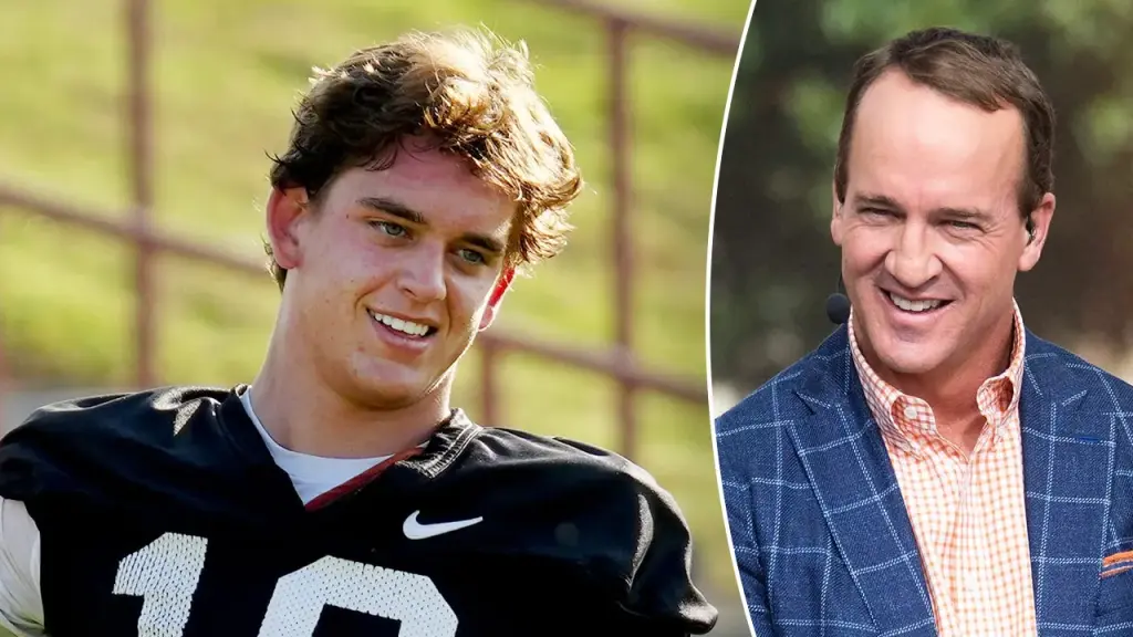 Peyton Manning looks forward to seeing his nephew Arch take charge at Texas this season.