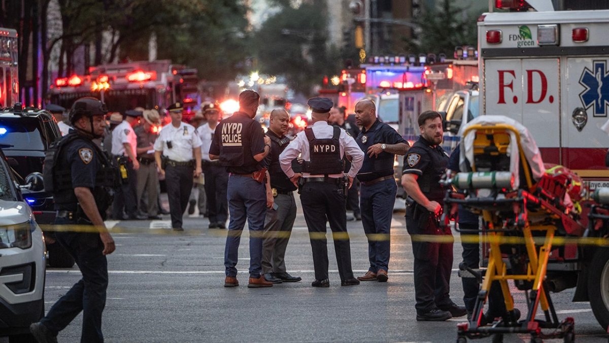 Police chief describes Manhattan shooting as chaos, one of the worst in three decades of service