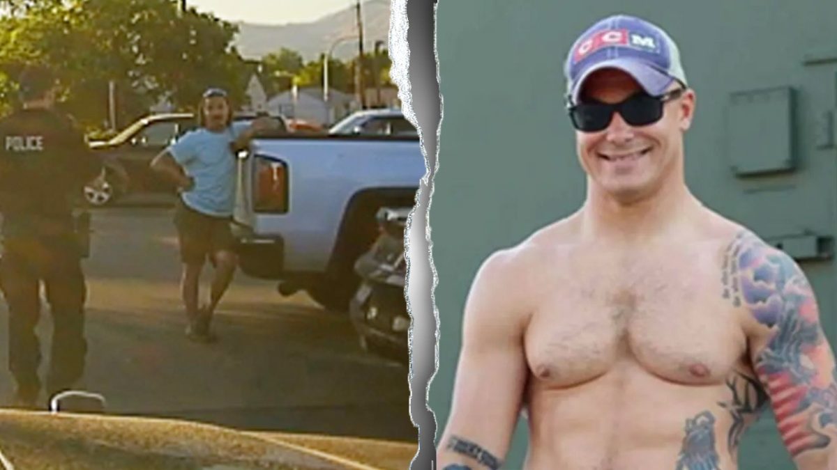 Police video reveals father days prior to the suspected murder of his three daughters