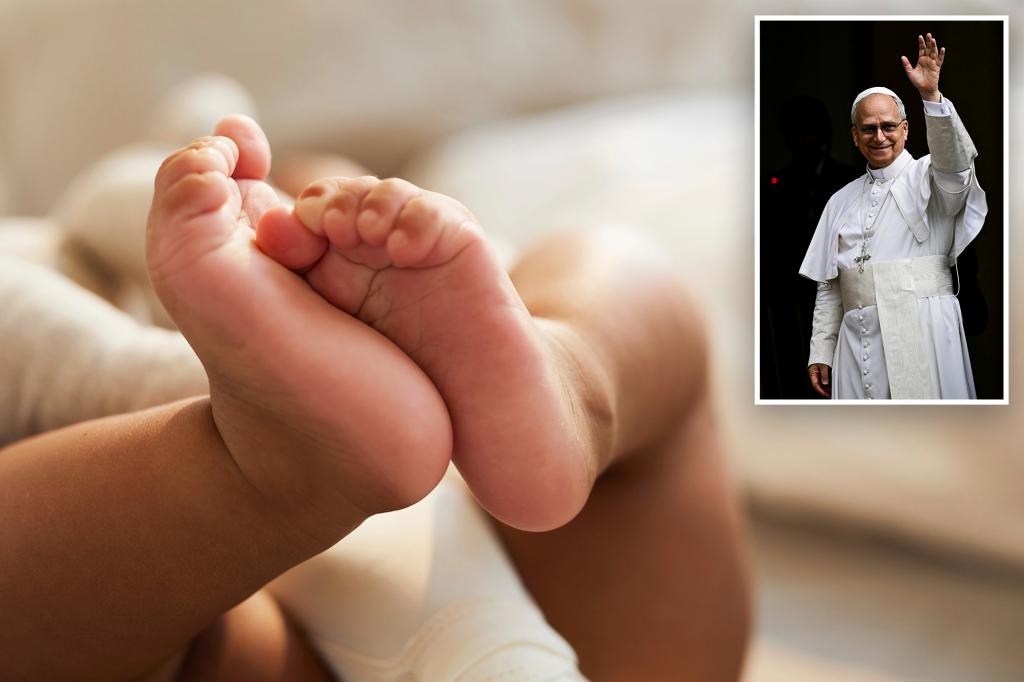 Pope Leo XIV announces a miracle at a Rhode Island hospital, stating that a dying baby was rescued through prayer.