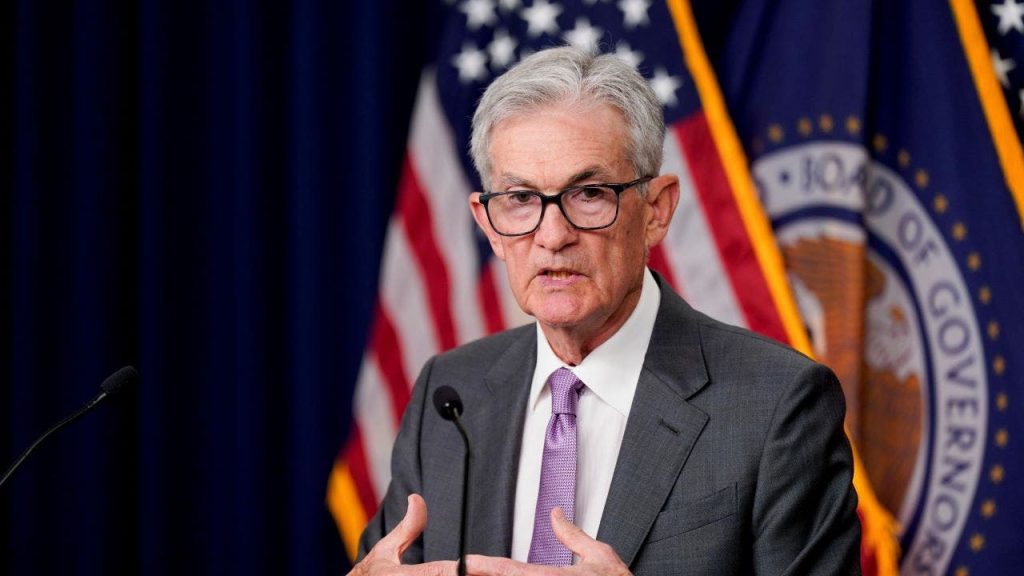 Powell indicates that the Fed postponed rate reductions because of concerns about inflation from tariffs.
