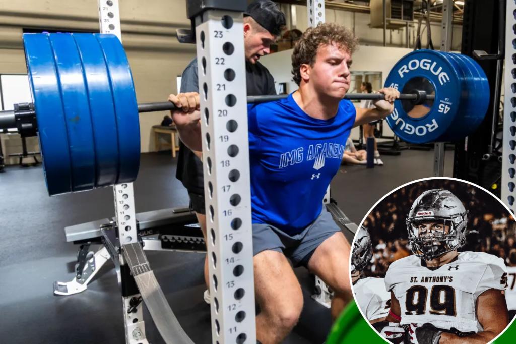 Preston Carey from East Northport looks forward to playing for Georgia.