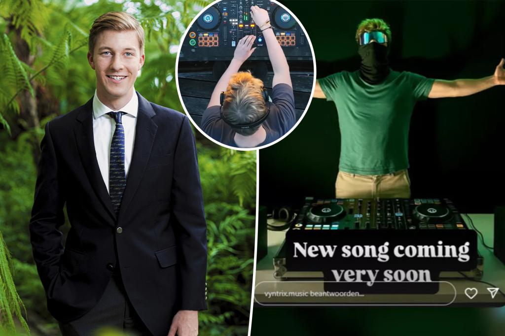 Prince Emmanuel of Belgium has been discovered to have a hidden career as DJ Vyntrix.