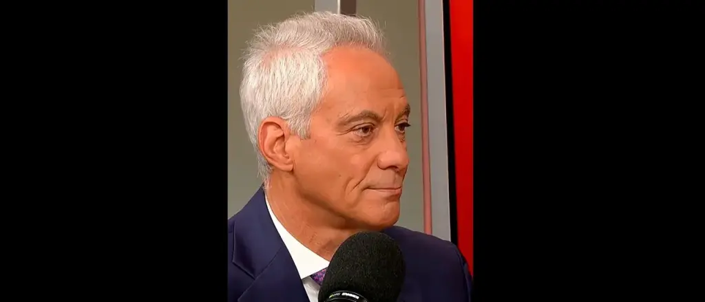 Rahm Emanuel Signals He's Running in 2028 by Aligning with Conservatives on Key Issues