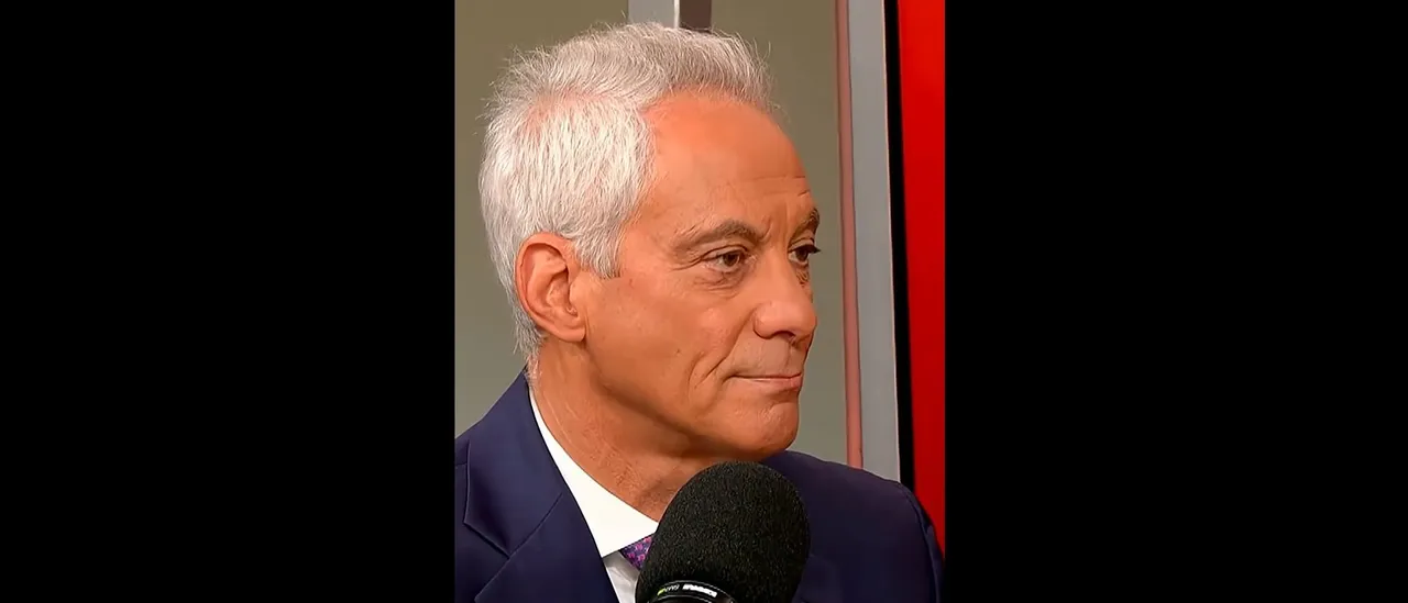 Rahm Emanuel Signals He's Running in 2028 by Aligning with Conservatives on Key Issues