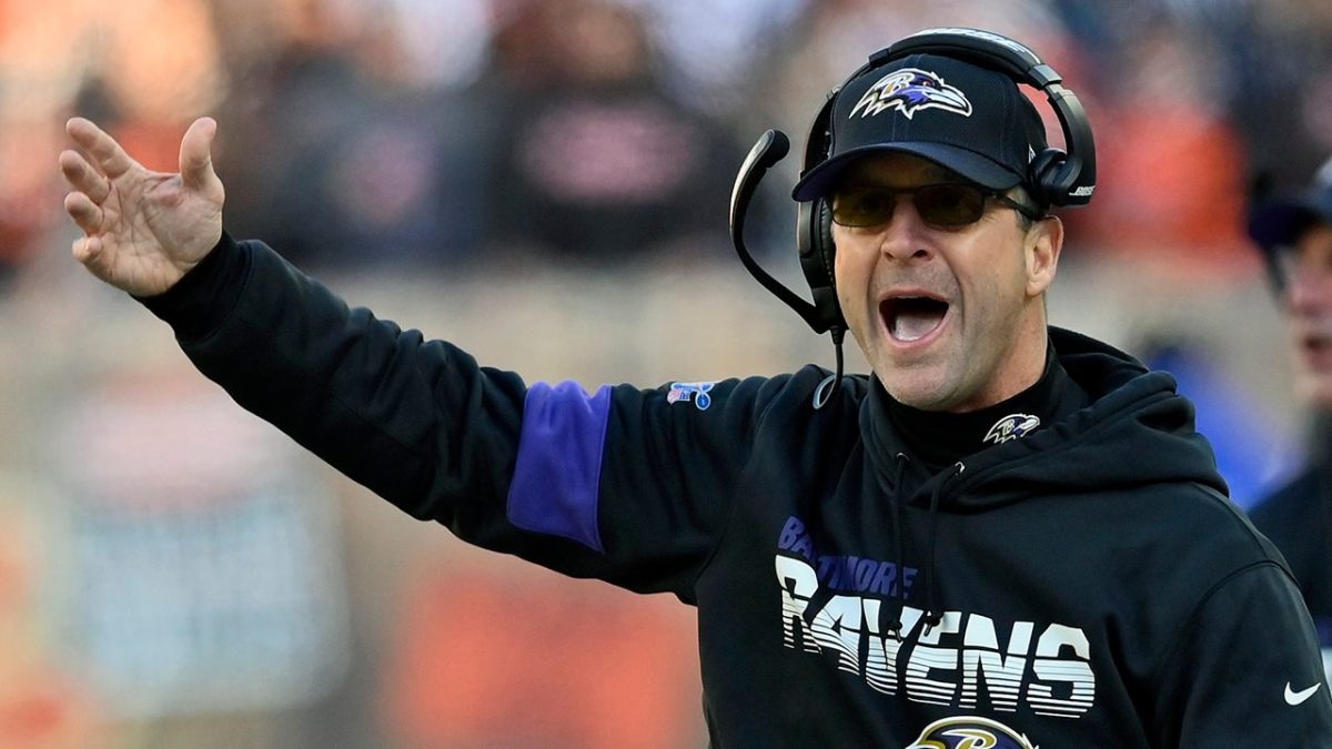 Ravens coach John Harbaugh supports the meeting with Trump at the White House