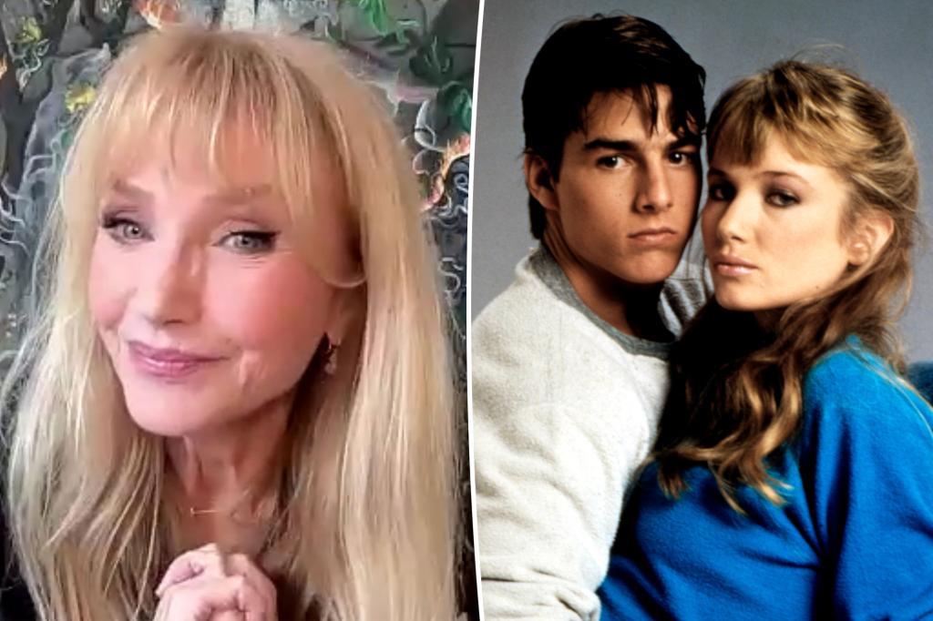 Rebecca De Mornay applauds Tom Cruise, her co-star in 'Risky Business'
