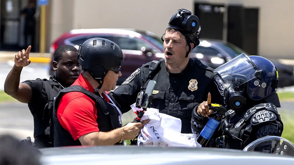 Reporter detained while covering an anti-Trump demonstration now at risk of deportation