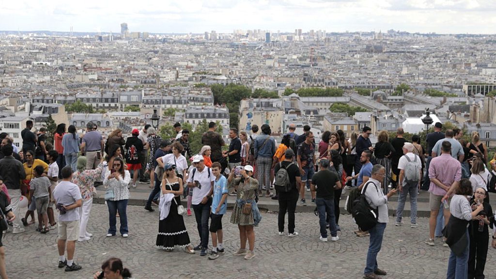Residents of Paris feel that Montmartre has become like a theme park due to post-Olympics tourism.