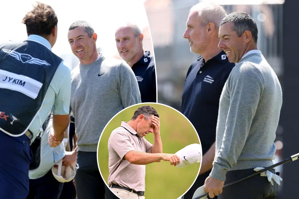 Rory McIlroy reveals a remarkable new hairstyle ahead of the Scottish Open.