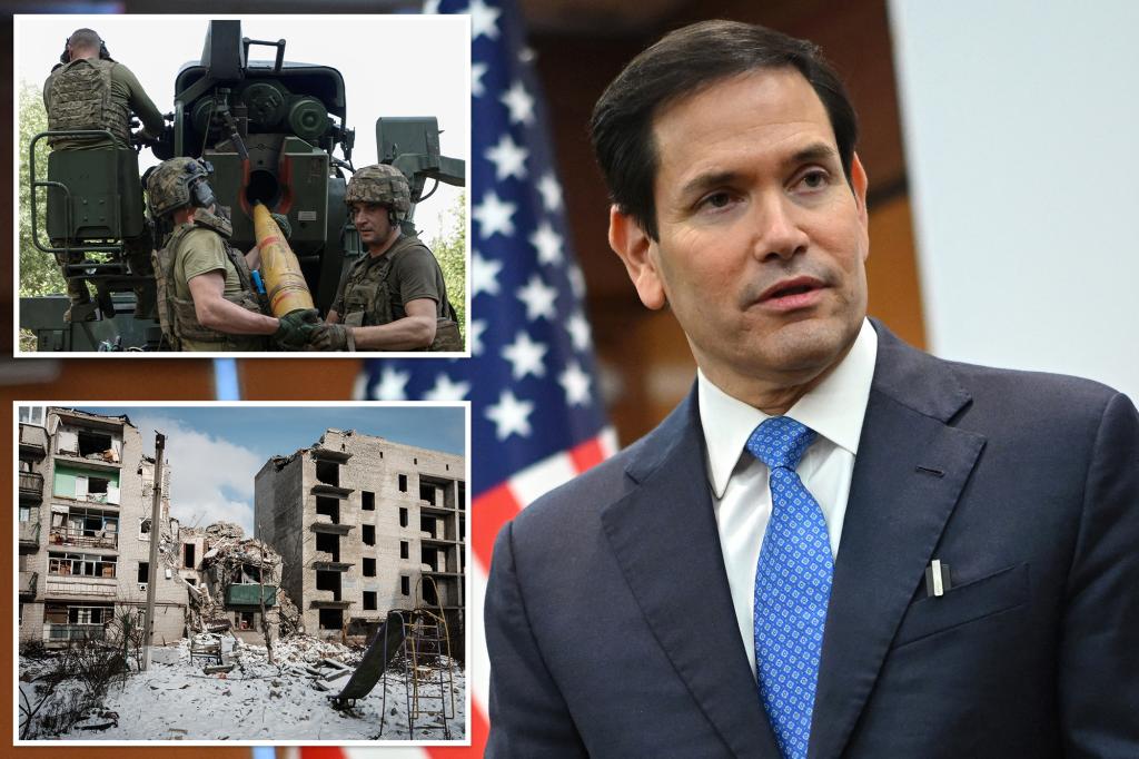Rubio expresses frustration over slow progress in Russian peace discussions