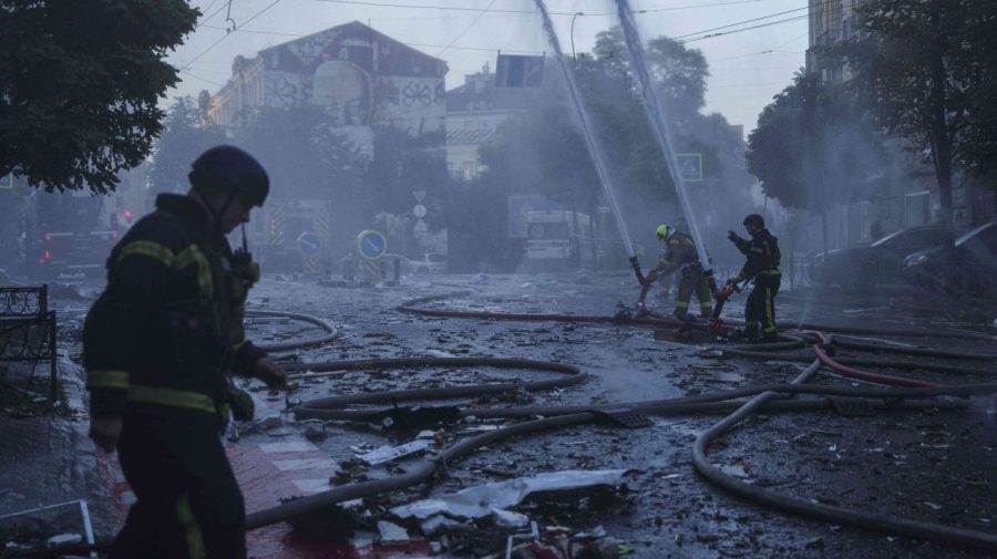 Russia carries out fresh missile and drone attacks on Kyiv as Trump and Putin relations become strained