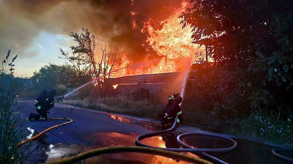 Russia launches a large drone attack on Ukraine while NATO jets are deployed.