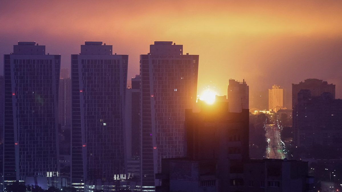 Russia strikes Ukraine before the meeting of the Ukraine Defense Contact Group