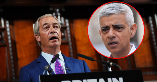 Sadiq Khan Won't Debate Nigel Farage on London's Crime Issues