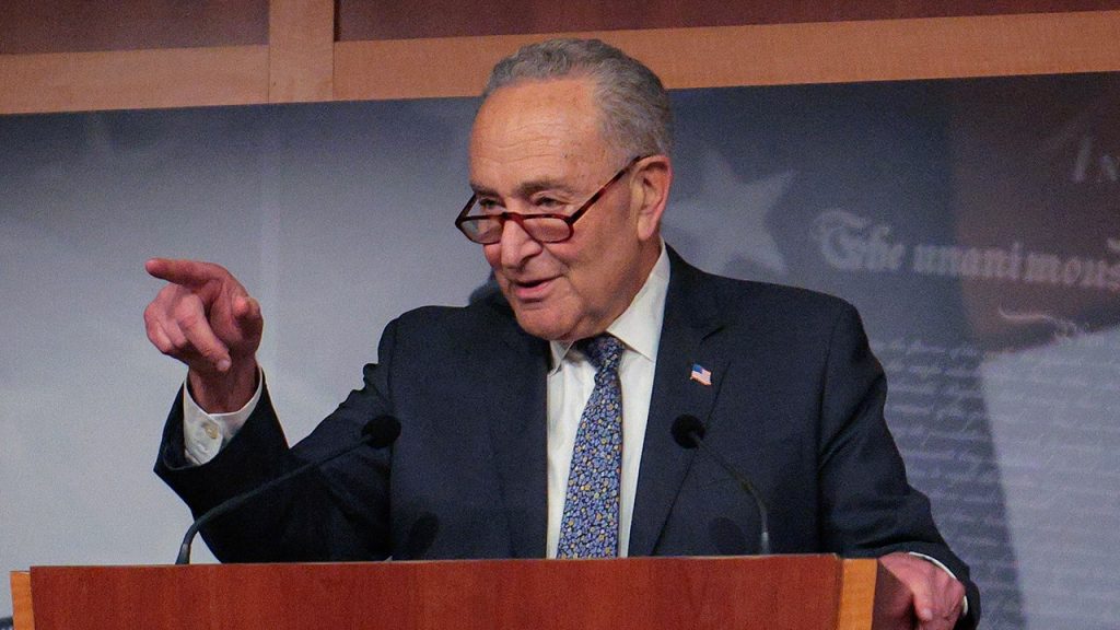 Schumer removes 'big, beautiful bill' label from Trump's spending plan