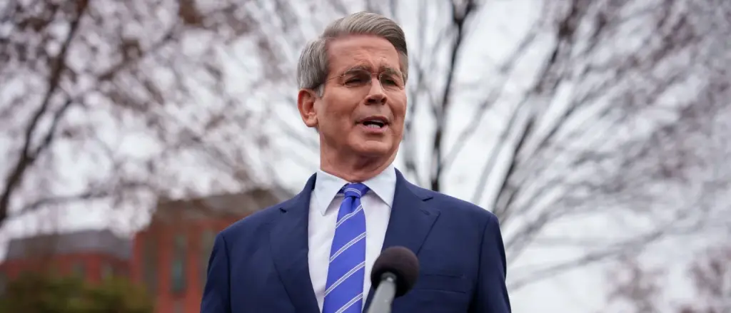 Scott Bessent criticizes Biden's predecessor after she brings up China to undermine Trump.