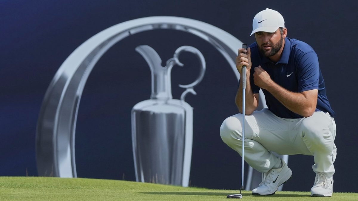 Scottie Scheffler takes home the Open Championship title.