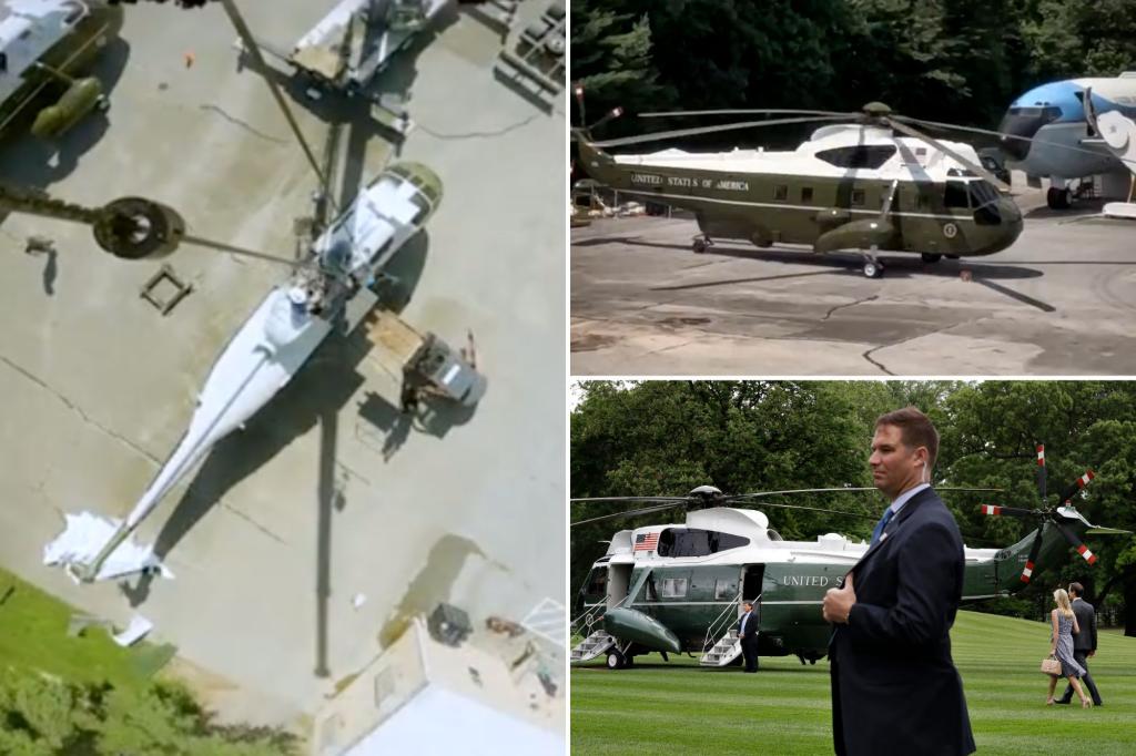Secret Service obtains retired Marine One helicopter for training purposes