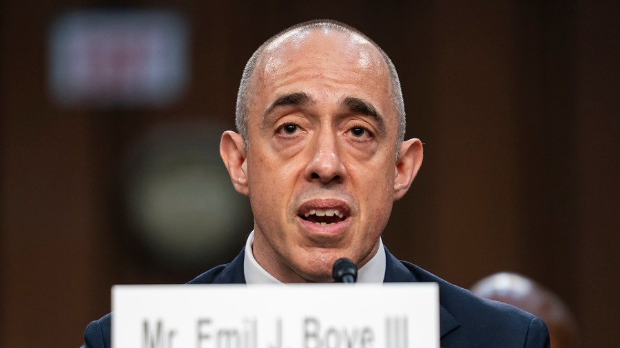 Senate Democrats request a hearing with the DOJ whistleblower before the Bove vote.