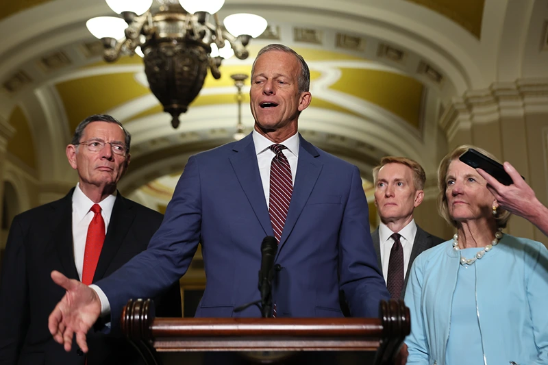 Senate Republicans approve Trump’s budget cuts, reducing $9 billion for foreign aid and public broadcasting.