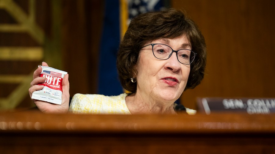 Senate Republicans prepare for a challenge regarding Trump's DOGE reductions.