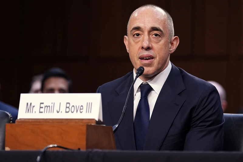 Senate approves Emil Bove to be a judge on the U.S. Appeals Court