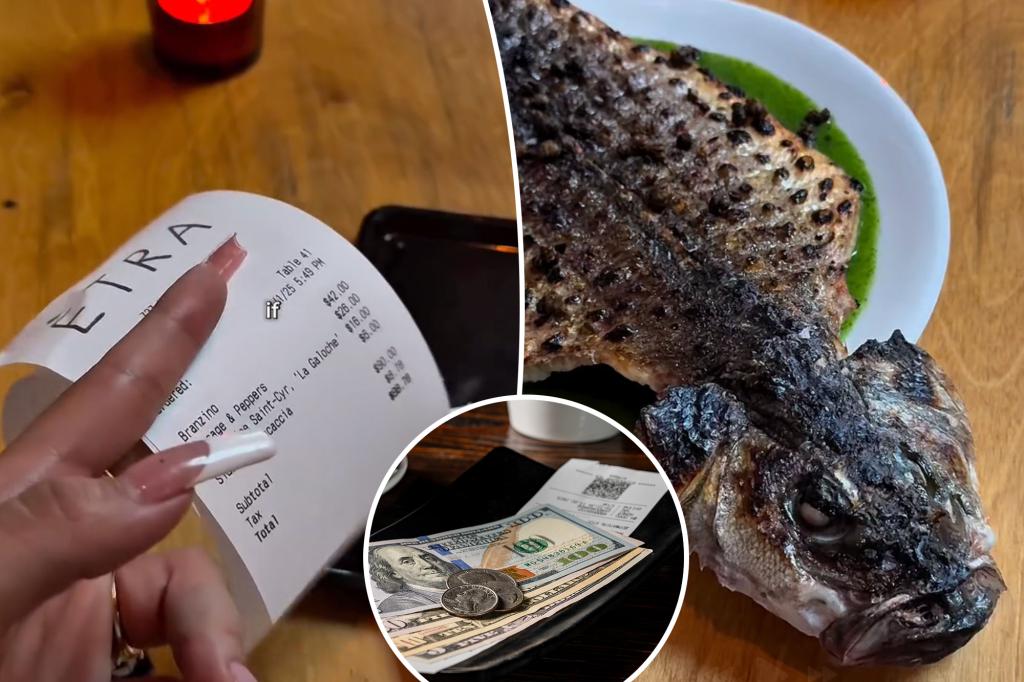Server criticized for mocking low-tipping influencer