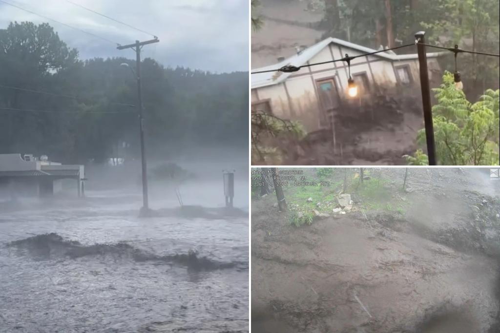 Severe flash flooding strikes Ruidoso, New Mexico