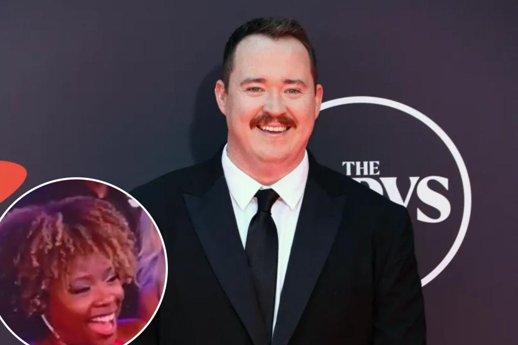 Shane Gillis plays a trick on the ESPYs audience with a WNBA joke involving his friend's wife.