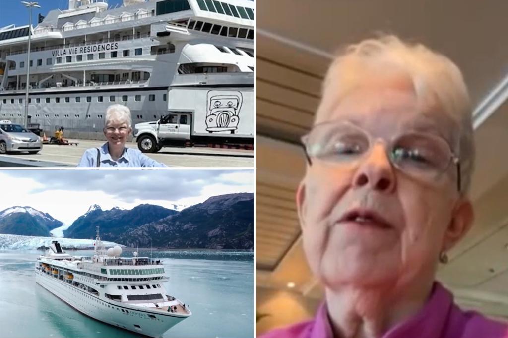 Sharon Lane, a retiree from California, embarks on a 15-year voyage around the world on the Villa Vie Odyssey.