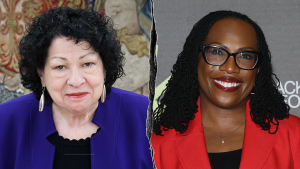 Sotomayor disagrees with Jackson regarding Trump's plan to reduce the federal workforce.
