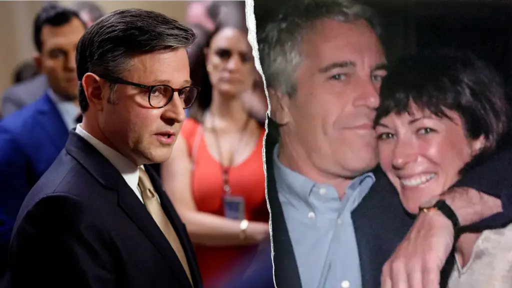 Speaker Johnson refuses to grant pardon to Maxwell, stating she deserves a life sentence.