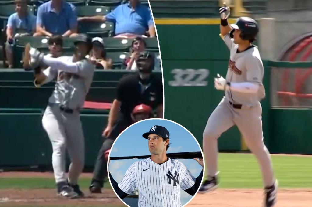 Spencer Jones hits three home runs in five innings before the MLB trade deadline