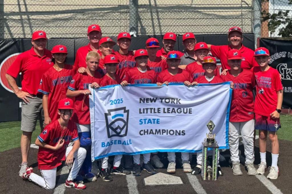 St. James-Smithtown wins the New York State Little League championship