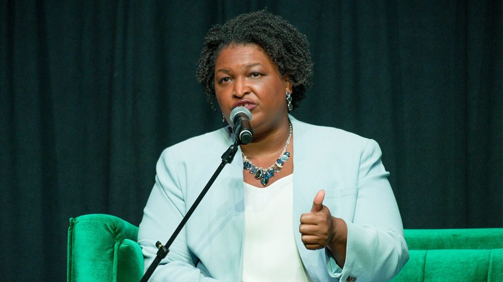 Stacey Abrams considers running again and connects Christianity to progressive beliefs