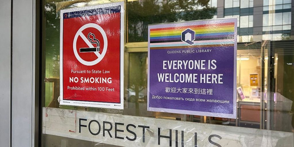 State Attorney General removes progressive welcome signs and maintains prohibition on political messages in schools