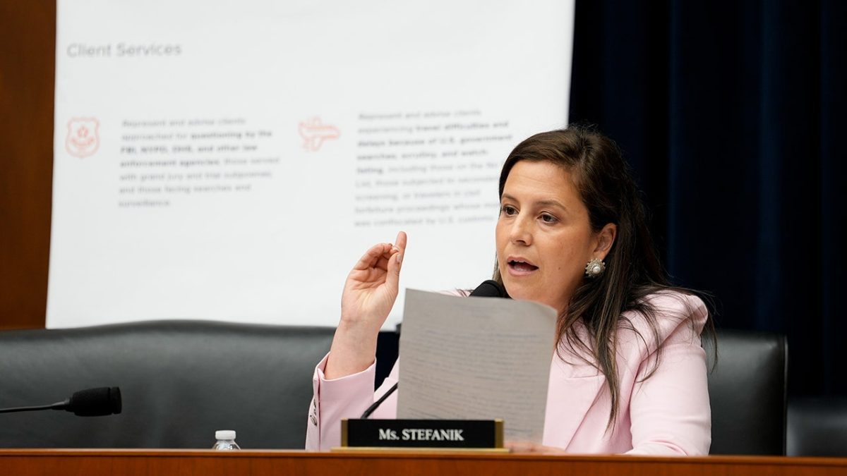 Stefanik interrogates CUNY chancellor about antisemitism and swastika event