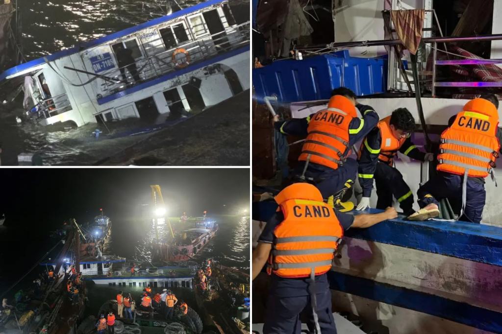 Survivor Dang Anh Tuan recounts his escape as at least 35 lose their lives in Ha Long Bay tragedy