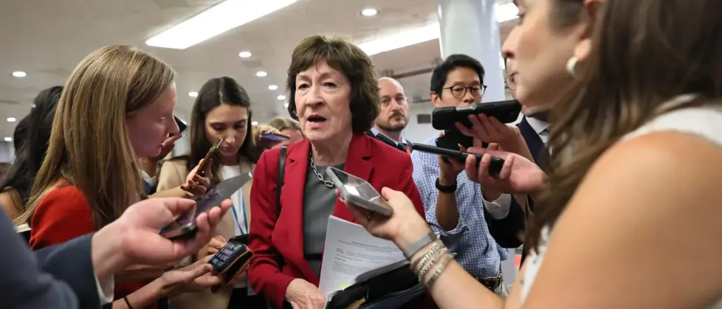 Susan Collins' Approval Rating Hits Historic Low Following Breaks with GOP and Trump on Several Important Votes