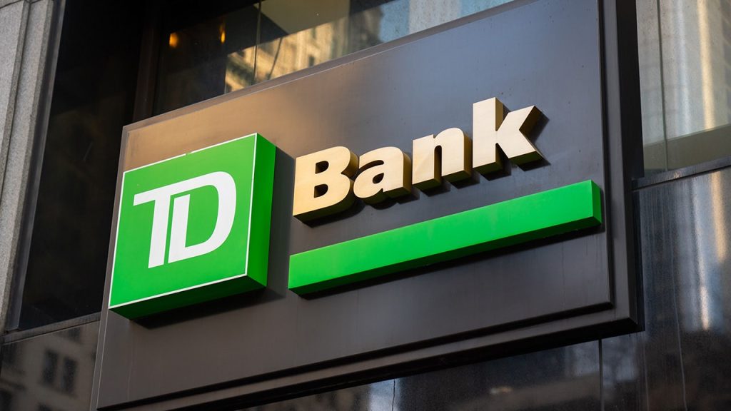 TD Bank will need employees to come back to the office four days a week.