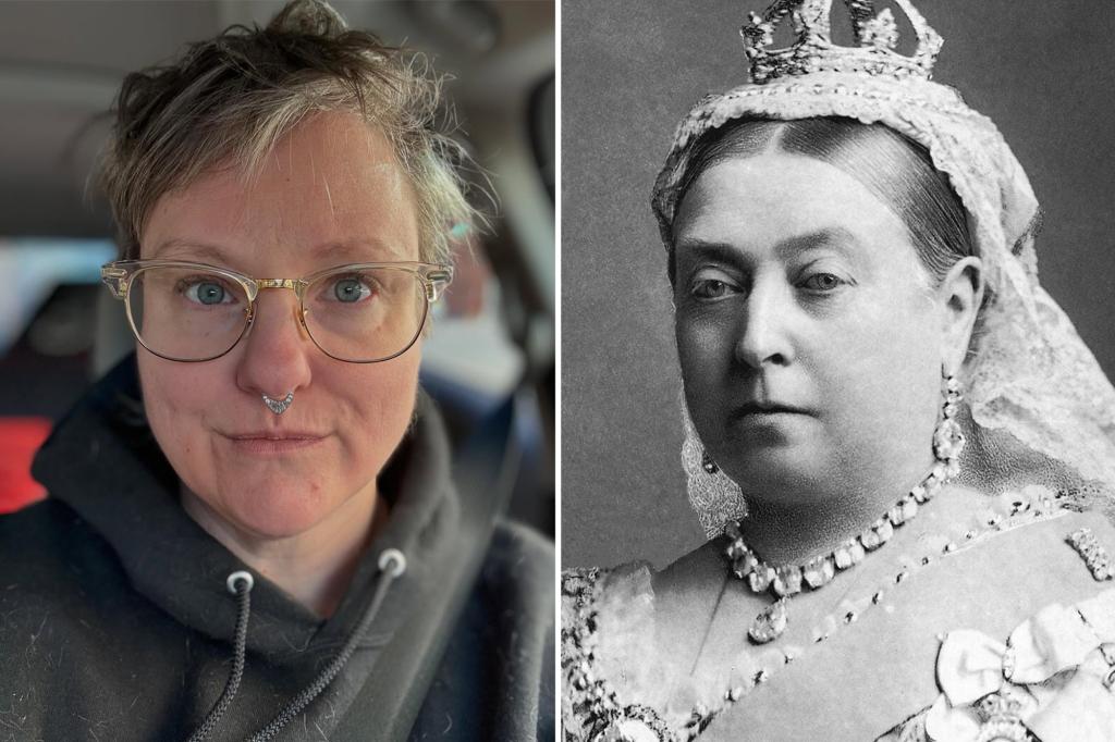 Tattooed American therapist could be a descendant of Queen Victoria