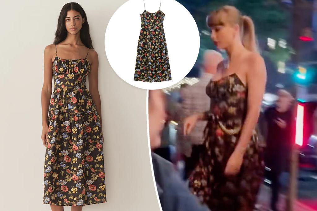 Taylor Swift's Dôen Benoit dress is available again, but will sell out fast.